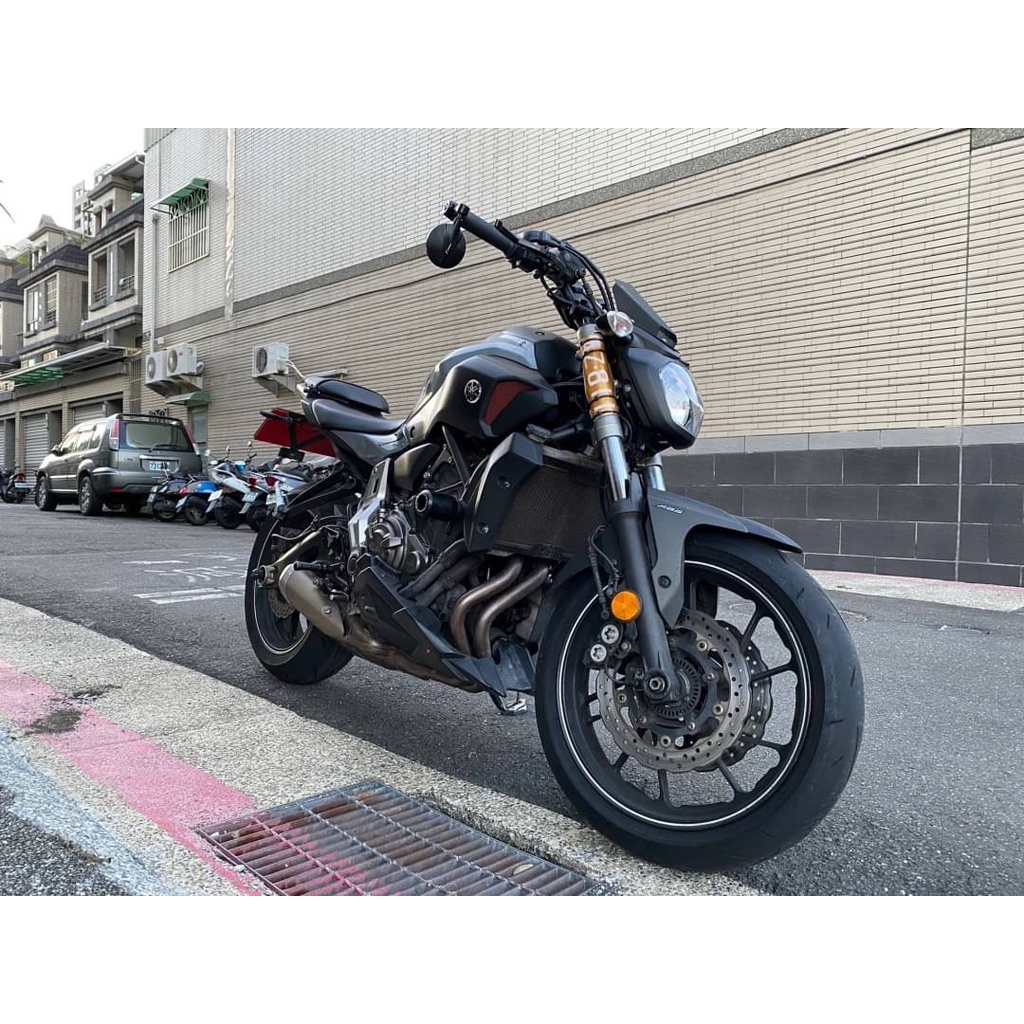 YAMAHA MT-07 ABS 二手檔車中古車配合全額.超額.學生貸款強力過件白牌黃牌紅牌仿賽街車大型重機滿18即可辦