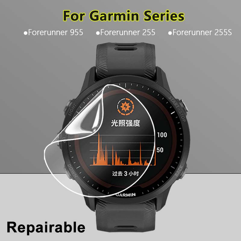 2/3/5/10 件適用於 Garmin Forerunner 955 255 255S 音樂太陽能智能手錶軟可修復 T