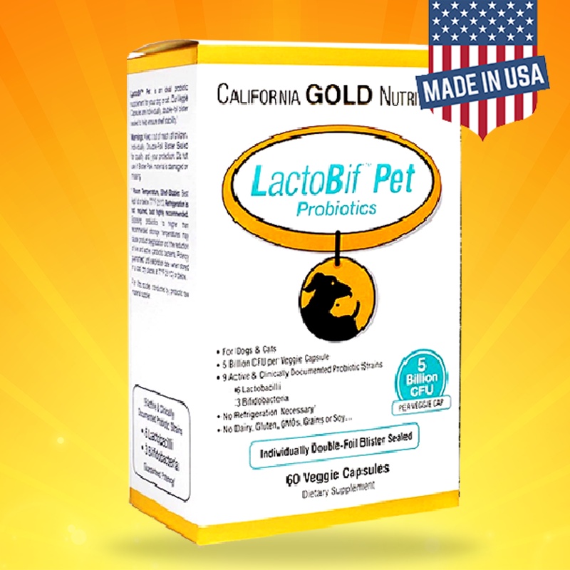 美國 原裝 CGN California Gold Nutrition🇺🇸 LactoBif 益生菌 貓 狗 保健食品