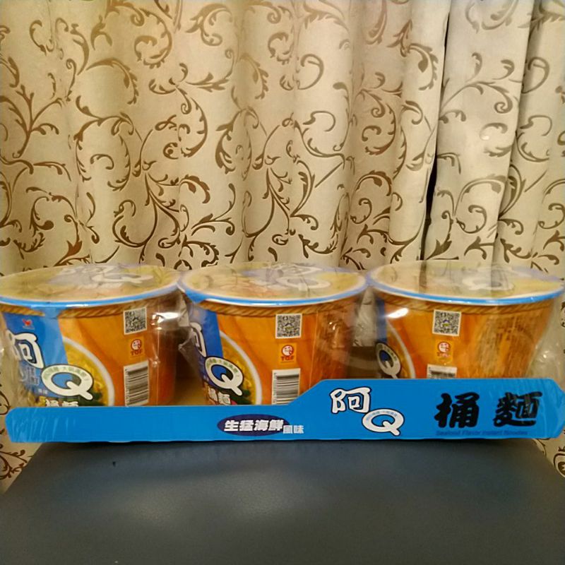 阿Q桶麵生猛海鮮風味 3入非即期品 蝦皮最佛心價