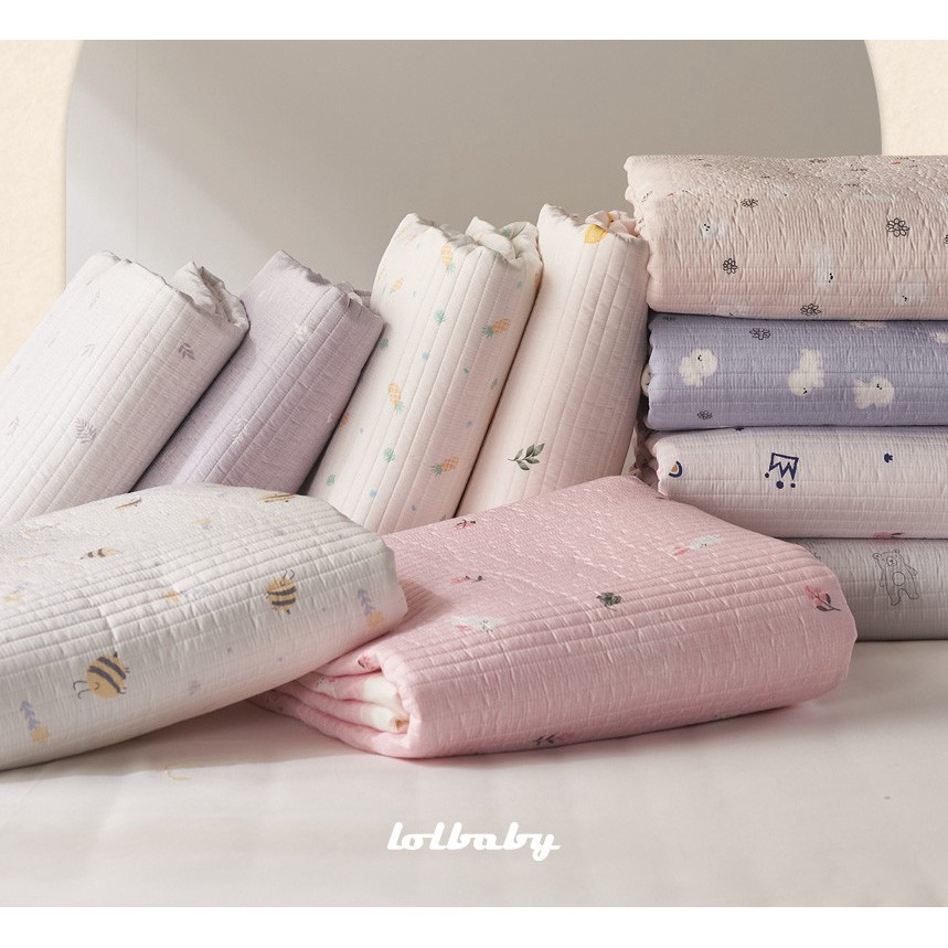 Lolbaby 嬰兒過敏護理墊、嬰兒墊、絎縫嬰兒墊、韓國產品