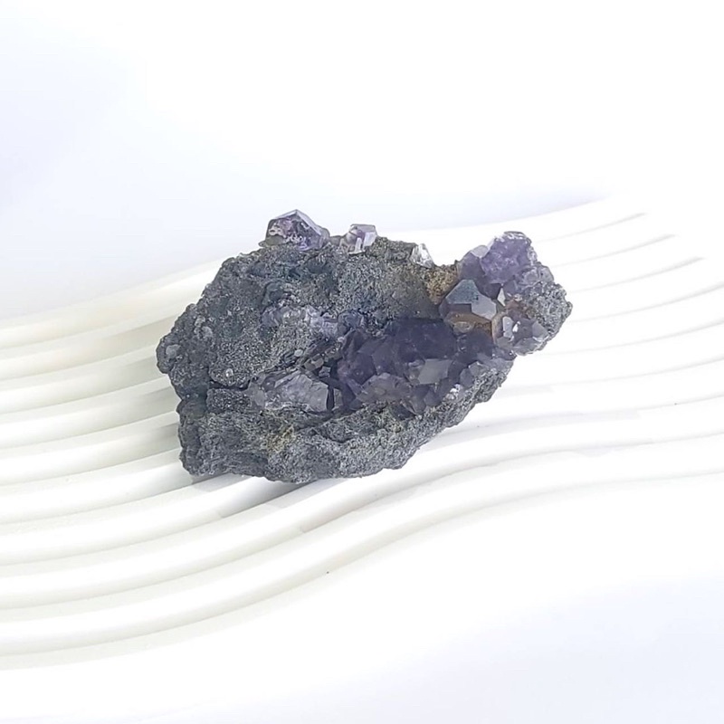 331水晶花園－礦晶－福建 坦桑藍 螢石 水晶