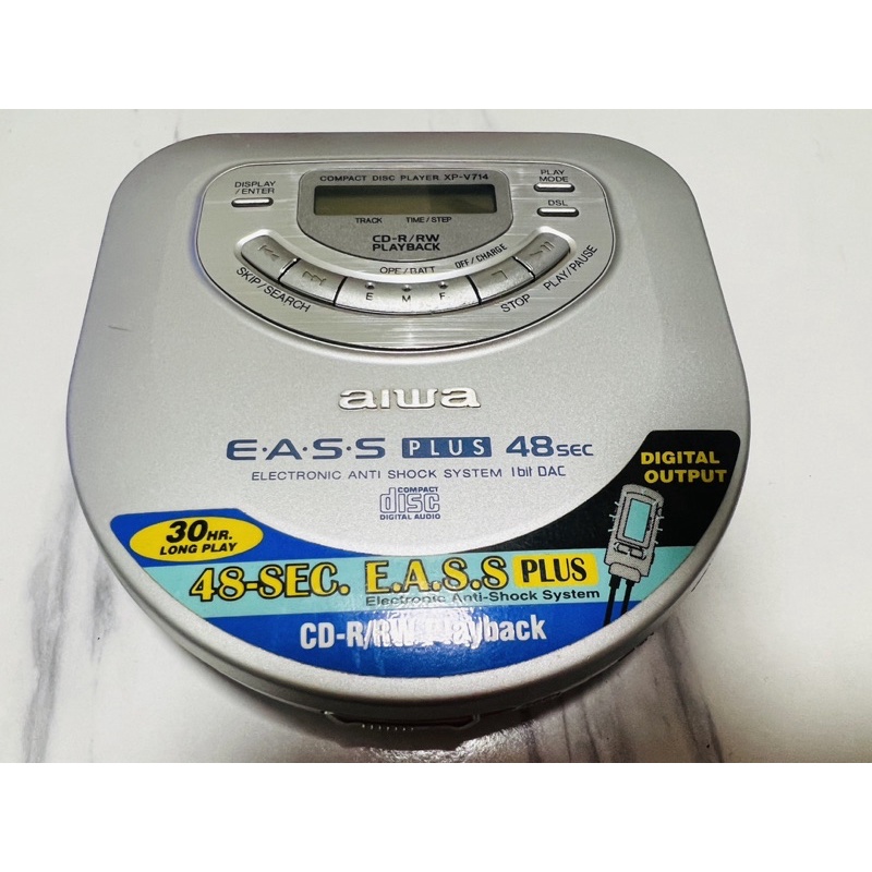AIWA 愛華XP-V311 日本制CD隨身聽Sanyo早期三洋 熱賣經典款 卡帶 錄音帶 隨身聽（恕無法測試 ）