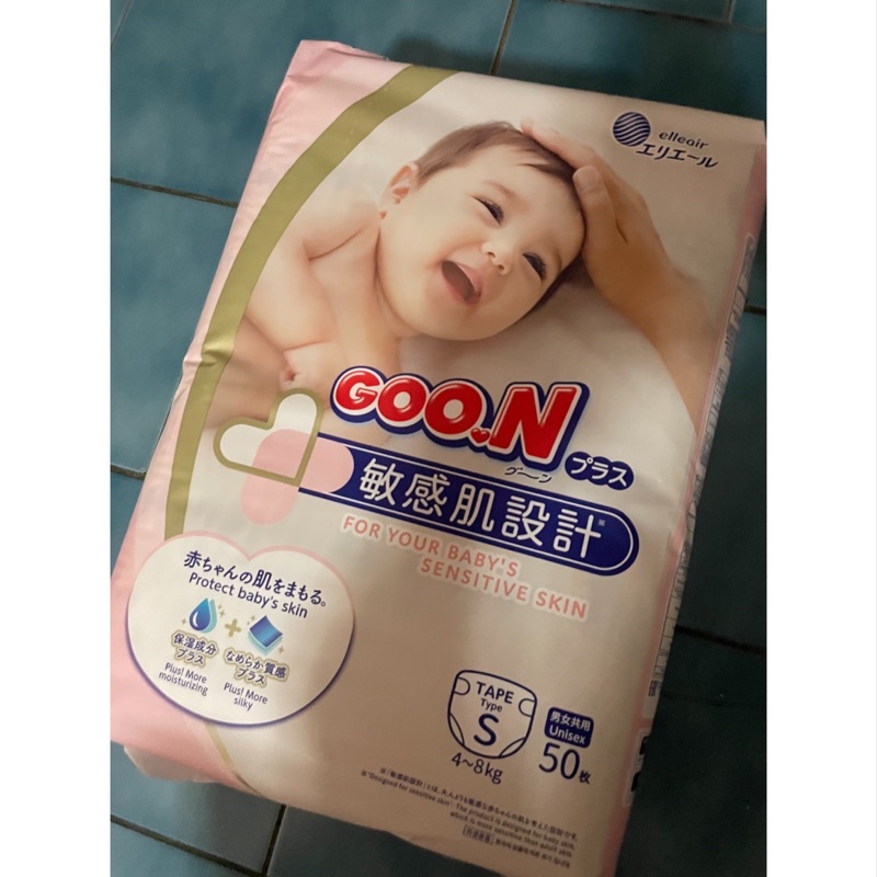 GOO.N 大王境內版敏感肌黏貼型紙尿布 M