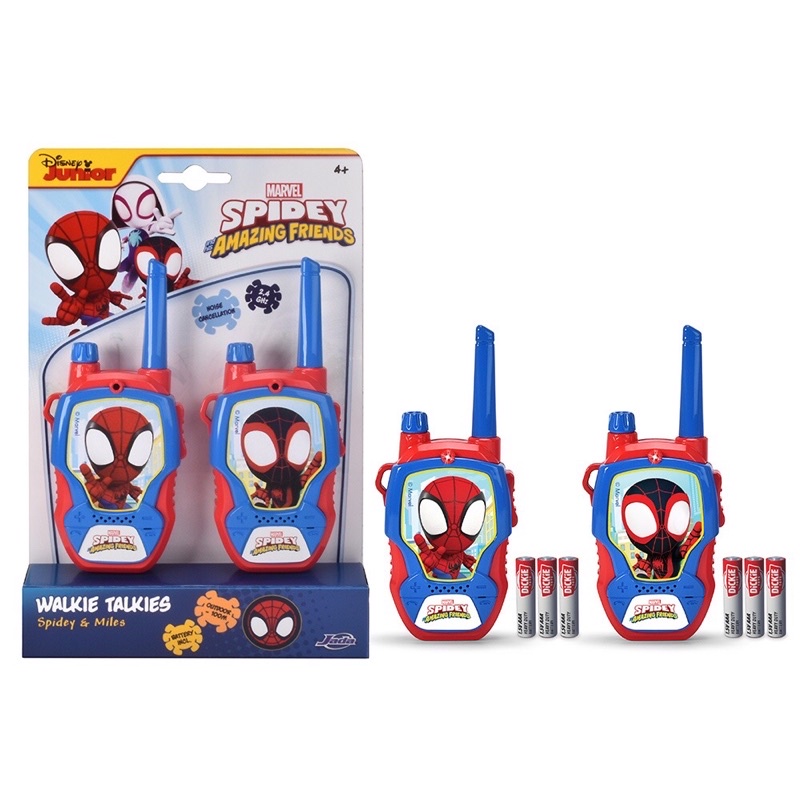 Jada 蜘蛛人對講機 Marvel Spidey &amp; Miles Walkie Talkies #DI08160