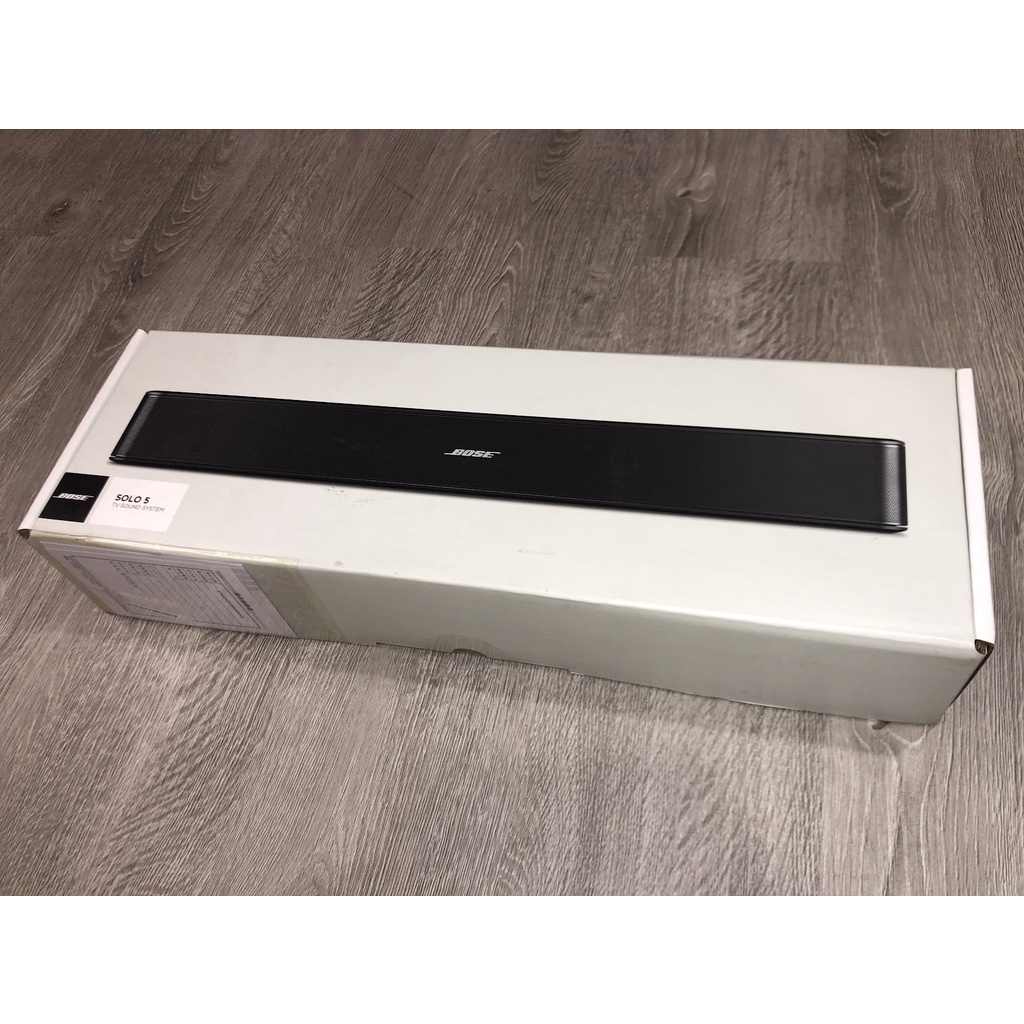 [全新台灣公司貨] Bose Solo 5 TV 電視喇叭 音響 藍牙喇叭 Soundbar