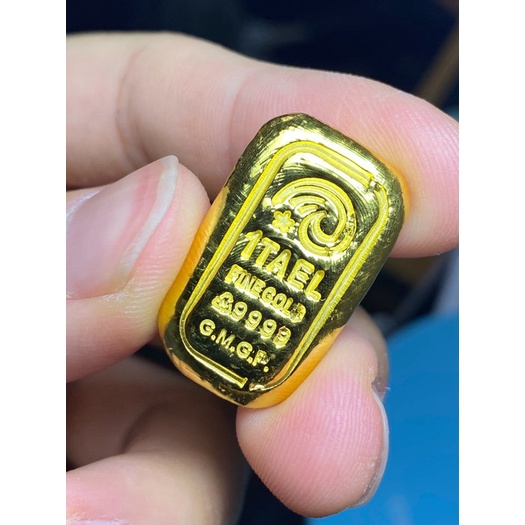 請先詢價【台北周先生】一兩黃金條塊 台灣最大流通品牌 9999純金 挑戰最便宜 GMGP金門金品UBS瑞士銀行 幻彩條塊