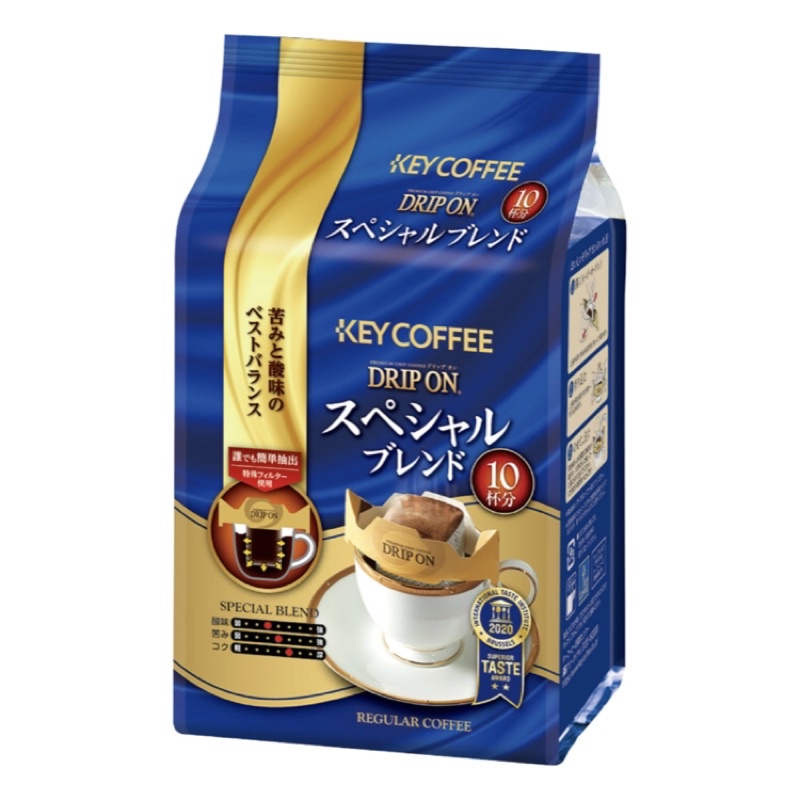 🌟即期商品🌟 【KEY COFFEE】濃厚研磨 特級綜合 濾掛咖啡 18入 10入 咖啡 現貨 濾掛