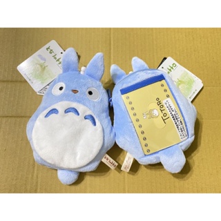 現貨 日本代購 Totoro 龍貓 藍龍貓 伸縮繩 票卡夾 零錢包 吊飾