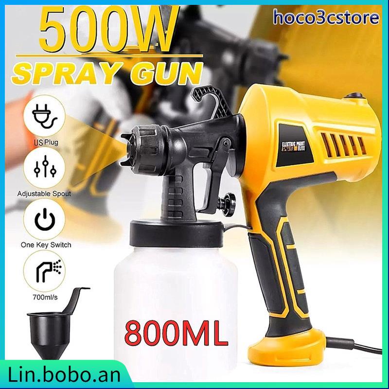500W Electric Paint Zoom Spray Gun Sprayer Airbrush Gun 4 No 蝦皮購物