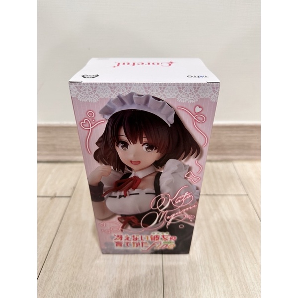 《日本空運》日版 全新 TAITO 景品 Coreful 不起眼女主角培育法 Fine 加藤惠 女僕服 公仔