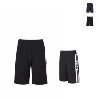 【FILA】男性 針織短褲-黑色 1SHW-1457-BK