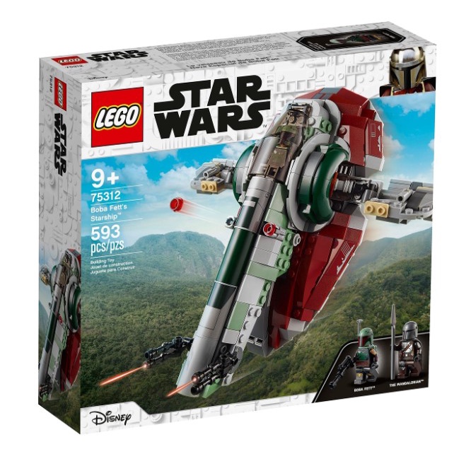 LEGO 樂高 75312 全新品未拆 星際大戰 Boba Fett’s Starship 波巴費特星際飛船