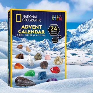 ｜預購｜NATIONAL GEOGRAPHIC 國家地理礦石倒數日曆 聖誕禮物 交換禮物 礦石