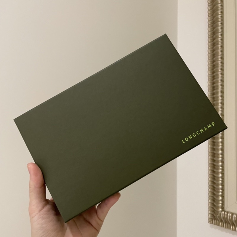 Longchamp 禮盒 長夾盒 專櫃禮盒 名牌禮盒 盒子