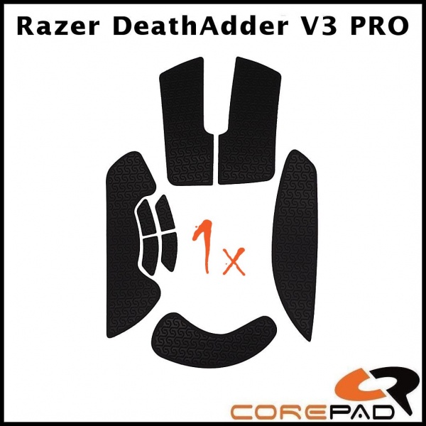 德國 Corepad｜ Razer DeathAdder V3 Pro ｜滑鼠防滑貼 防手汗 快速出貨