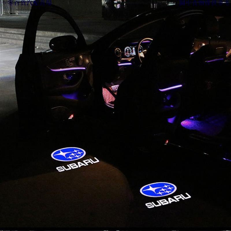 🚗汽配精品🚗SUBARU STI 專車用迎賓燈 LED投影照地燈 LEGACY、FORESTER、OUTBACK、B