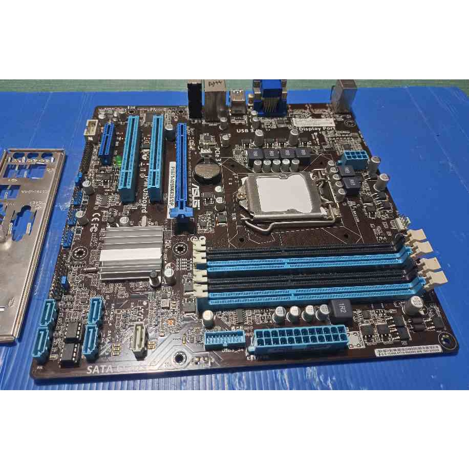 【老農夫】華碩 ASUS 1155 P8B75-M/BM6635/DP_MB  良品         含檔板 保固10天