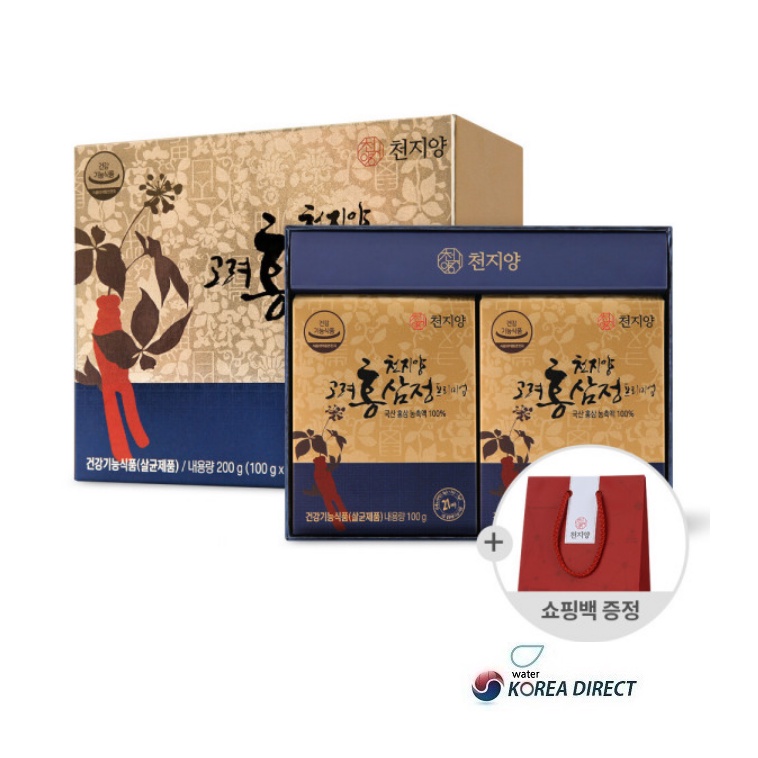 韓國直送  天地良高麗紅蔘精 Premium蔘膏 100g /100g2瓶/紅蔘濃縮液100%