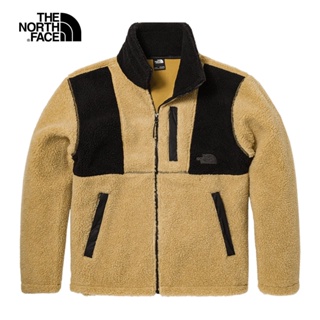 The North Face 北臉 北面 男女 外套 保暖 抓絨 寬鬆 卡其 NF0A7QT14F9