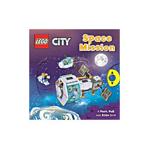 LEGO® City. Space Mission/A Push, Pull and Slide Book/Macmillan Children's Books/ AMEET Studio eslite誠品