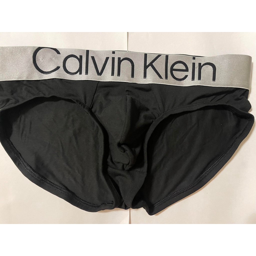 CK Calvin Klein 男黑色三角褲 M號