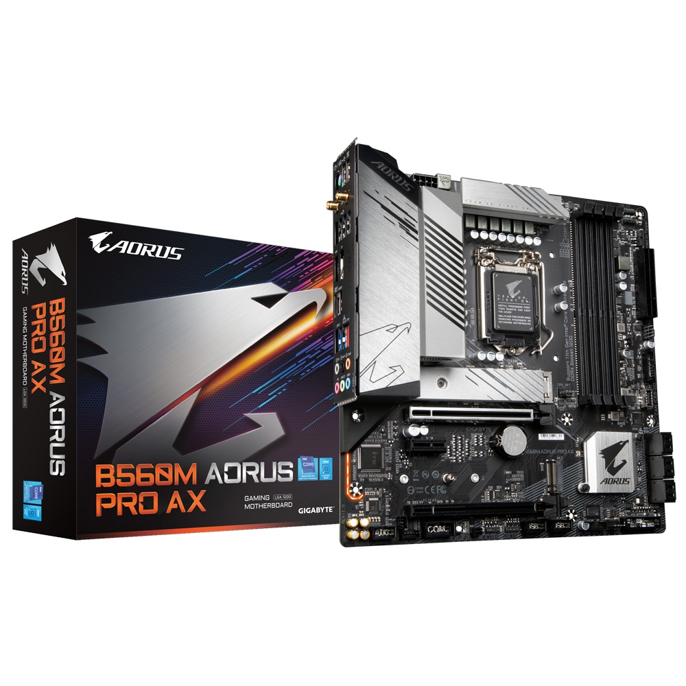 [含稅開發票] 技嘉 B560M AORUS PRO AX 主機板 M-ATX 1200腳位