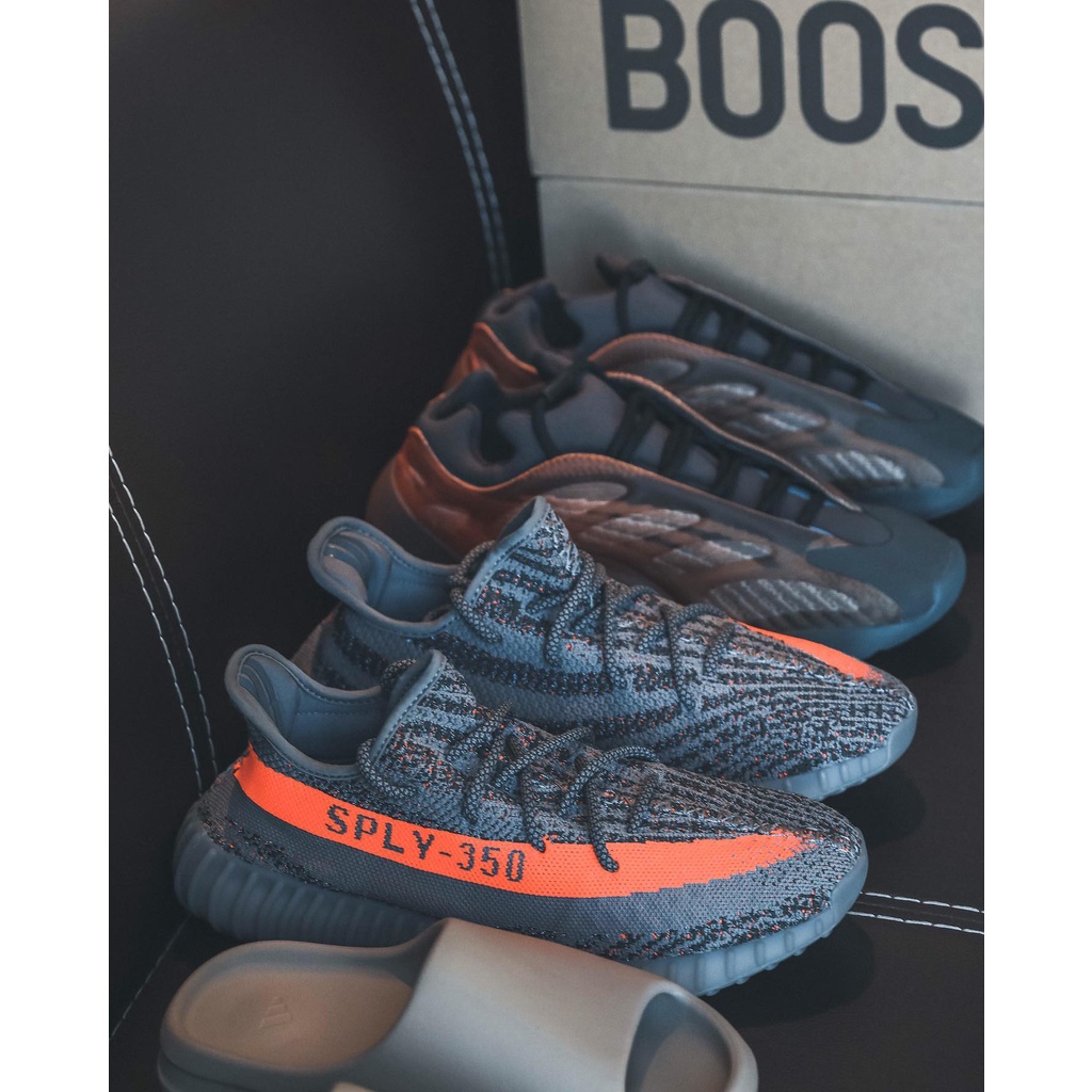 ☆CHIN代購☆Yeezy Boost 350 V2 Beluga Reflective 初代 灰橘 GW1229 現貨