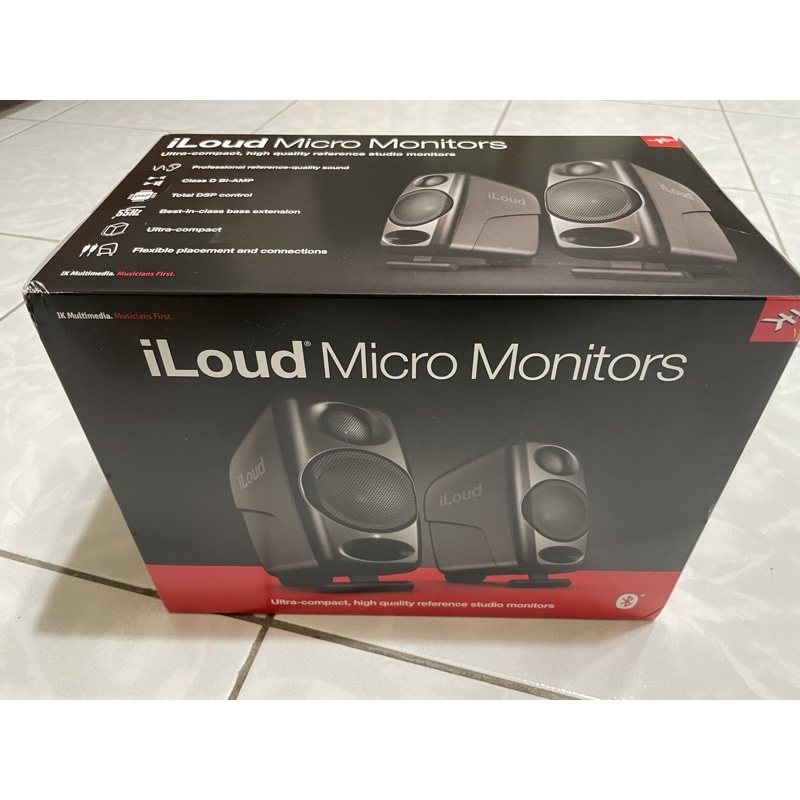 台灣現貨 iLoud Micro Monitor IK Multimedia IMM 監聽喇叭錄音室/小空間推薦
