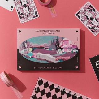 Bloom.y⚡現貨⚡韓國 10X10 迪士尼 愛麗絲 筆記本 日記本 記事本 ALICE 手帳本