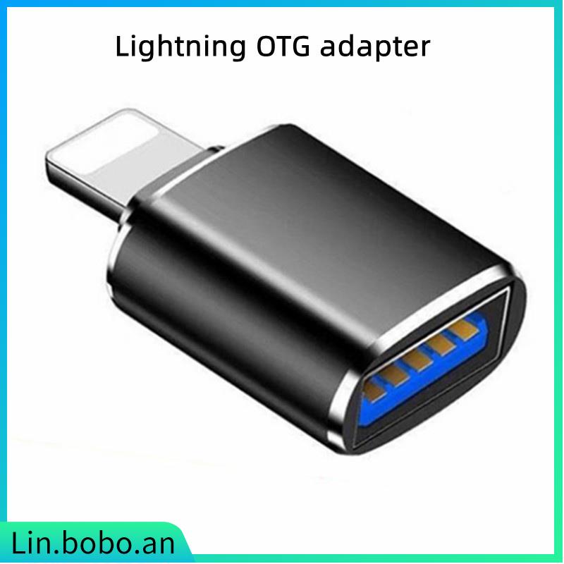 Lightning OTG adapter For ios13 for USB flash Drive keyboar