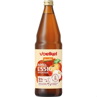 Voelkel 維可 蘋果醋 750ml/瓶 demeter認證(超商限2瓶)