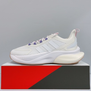 adidas ALPHABOUNCE + 女生 白色 舒適 透氣 運動 慢跑鞋 HP6150