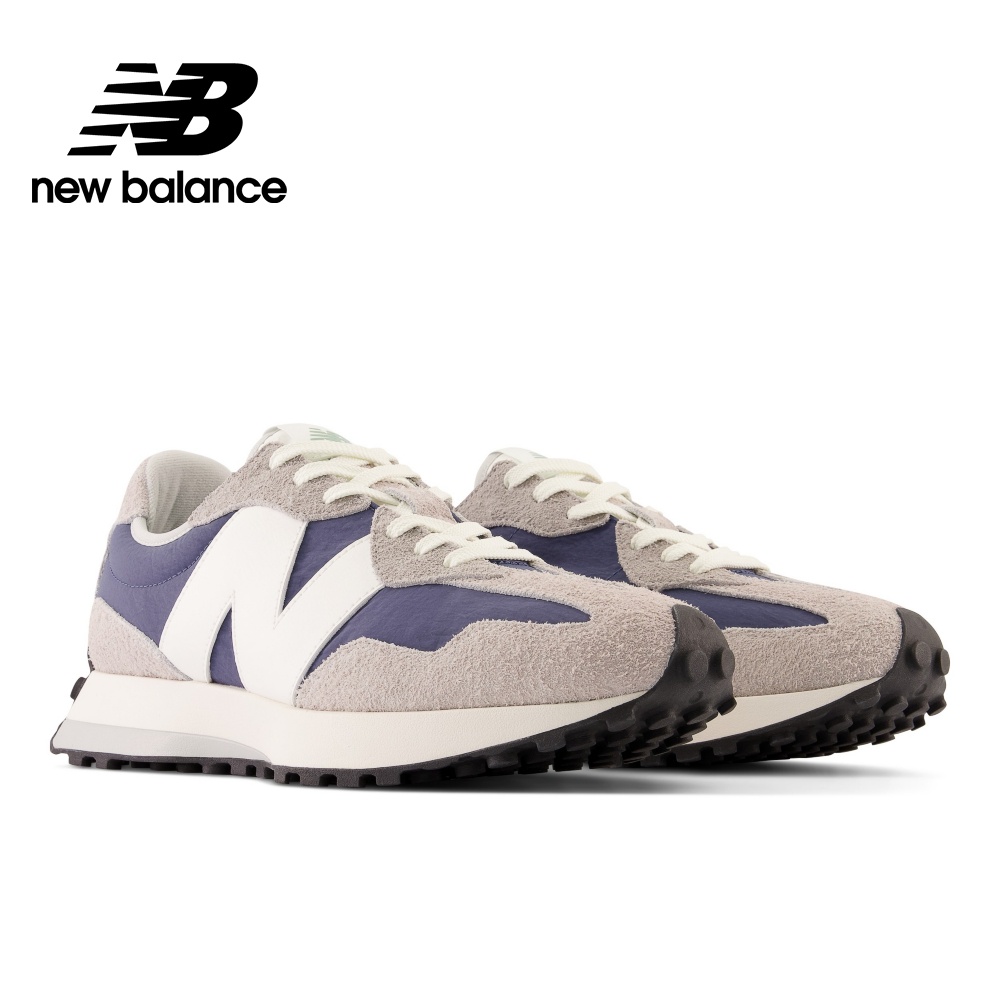 【New Balance】 NB 復古運動鞋_中性_灰藍色_MS327CZ-D楦 327