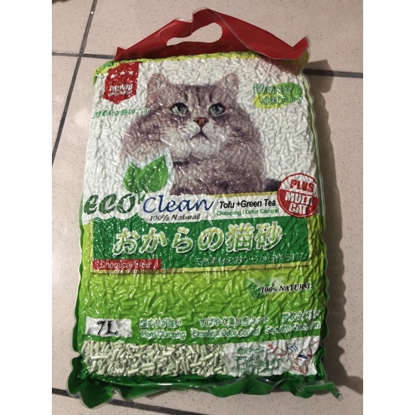 ECO 艾可綠茶豆腐砂 7L/2.8kg