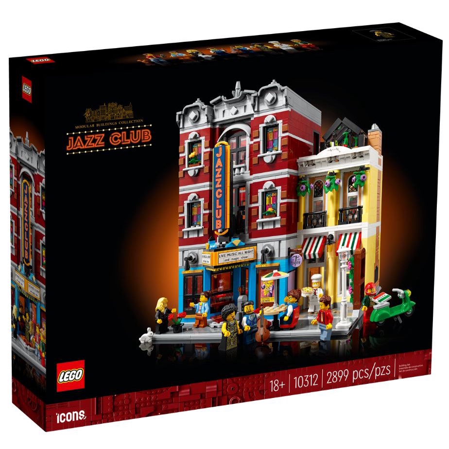 【台南樂高 益同趣】LEGO 10312 爵士俱樂部 Jazz Club 披薩店 樂高® Icons 街景