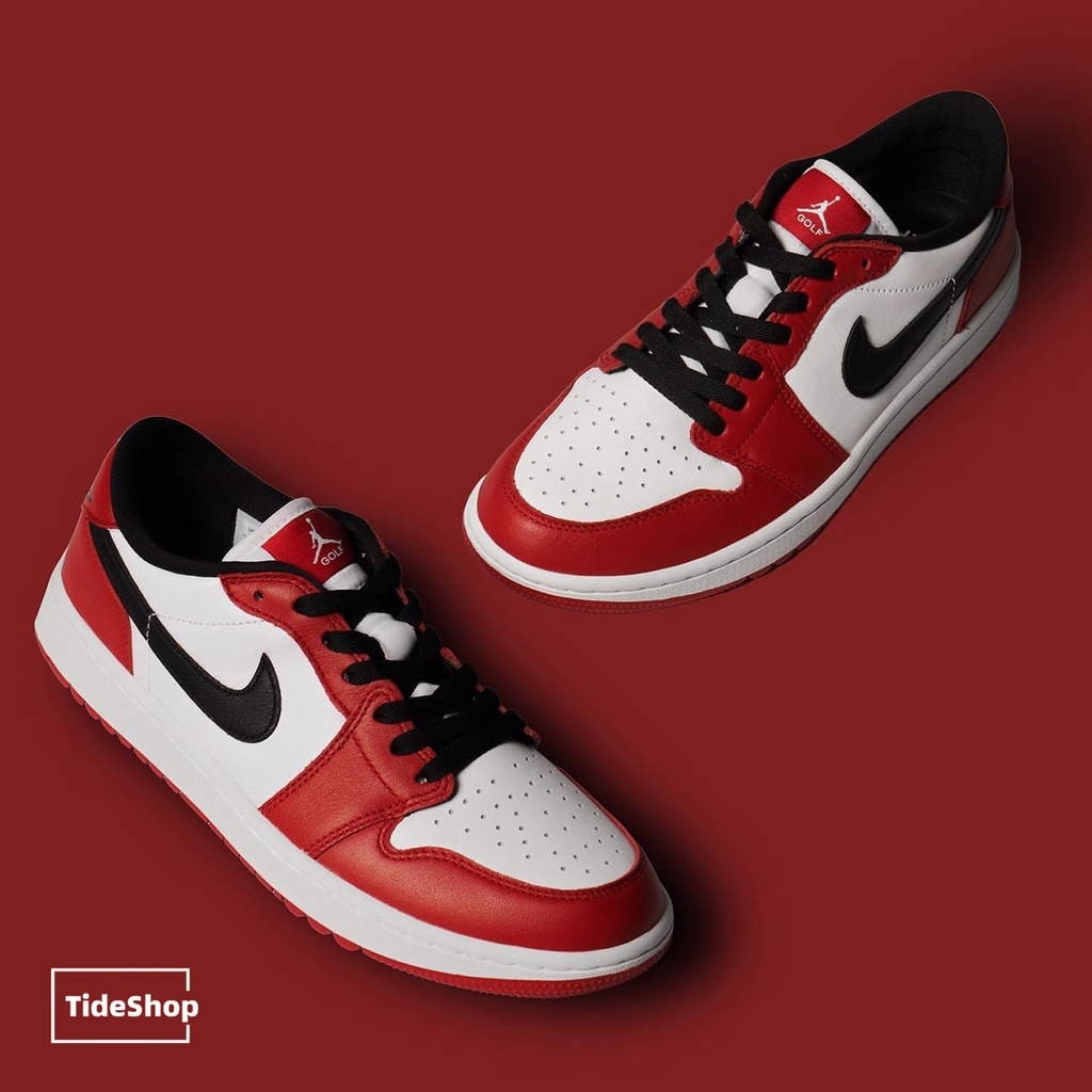 【潮鞋會】Nike Air Jordan 1 Retro Low Golf 白紅 DD9315-600