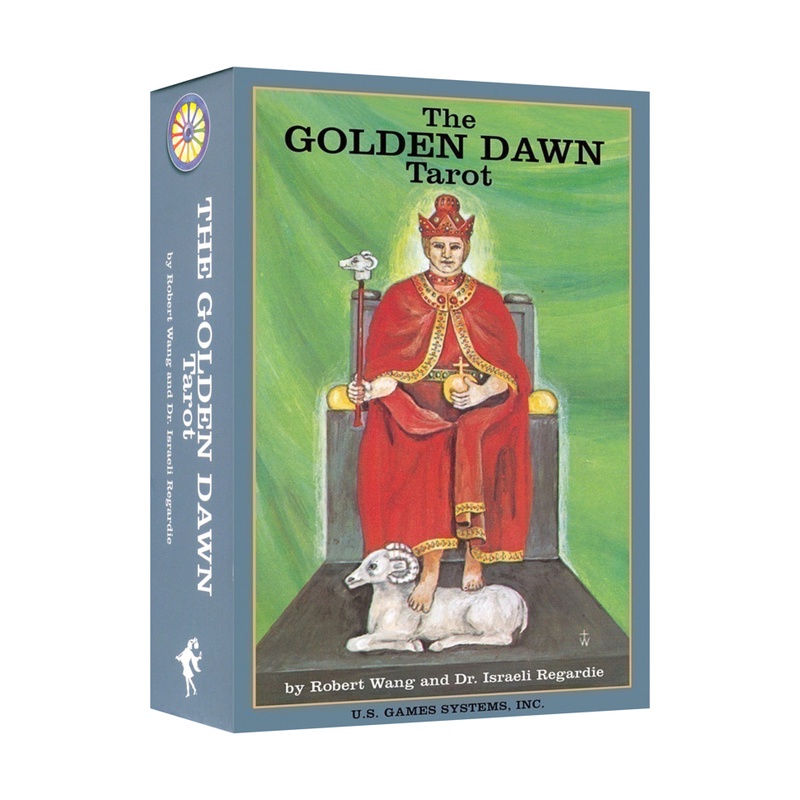 黃金黎明塔羅,贈中文翻譯｜Golden Dawn Tarot Deck，承接古典塔羅的意涵和詮釋【左西】