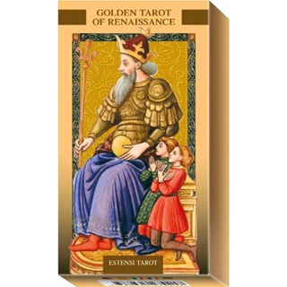 金色文藝復興塔羅,贈中文翻譯｜Golden Tarot of Renaissance - Estensi 【左西】