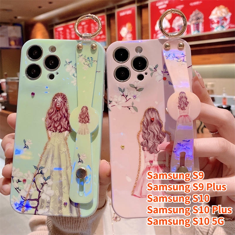 SAMSUNG 適用於三星 Galaxy S9 plus 三星 S10 plus 三星 S9 三星 S10 5G 手機殼
