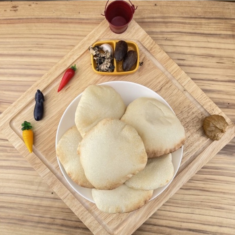 清真迷你中東口袋餅4.5吋/8入 Halal Mini Pita Bread 4.5” 8pcs