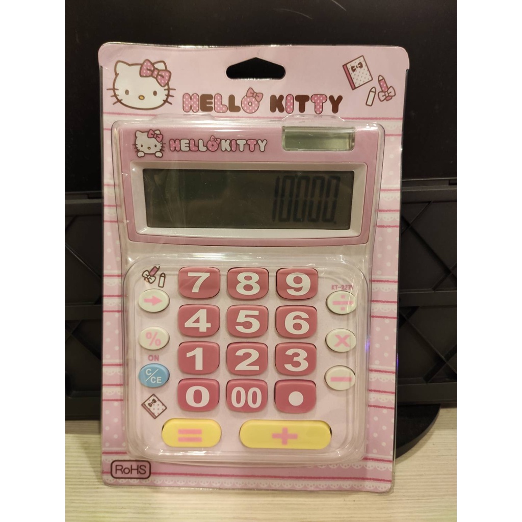 【正版授權】三麗鷗 KT-2279 計算機 HelloKitty 凱蒂貓 桌上型計算機 便宜出清 夾娃機產品 現貨