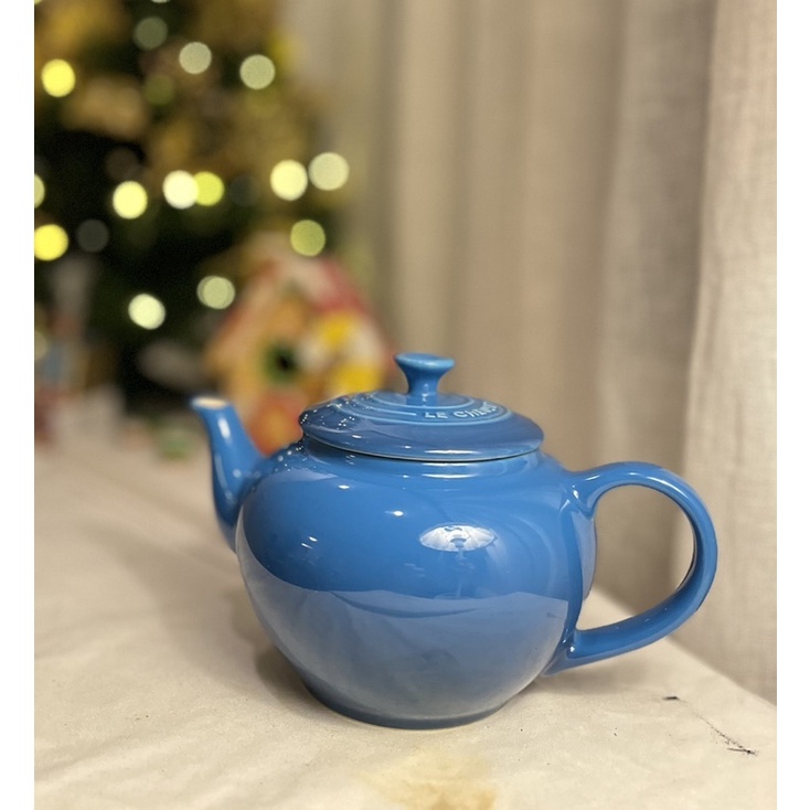 France Le Creuset tea pot 法國 Le Creuset 馬賽藍 色彩漸層陶瓷茶壺600ml