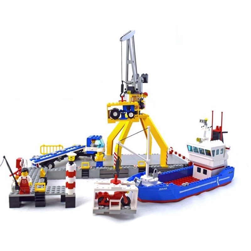 LEGO 樂高 6541 城市系列 碼頭貨櫃船