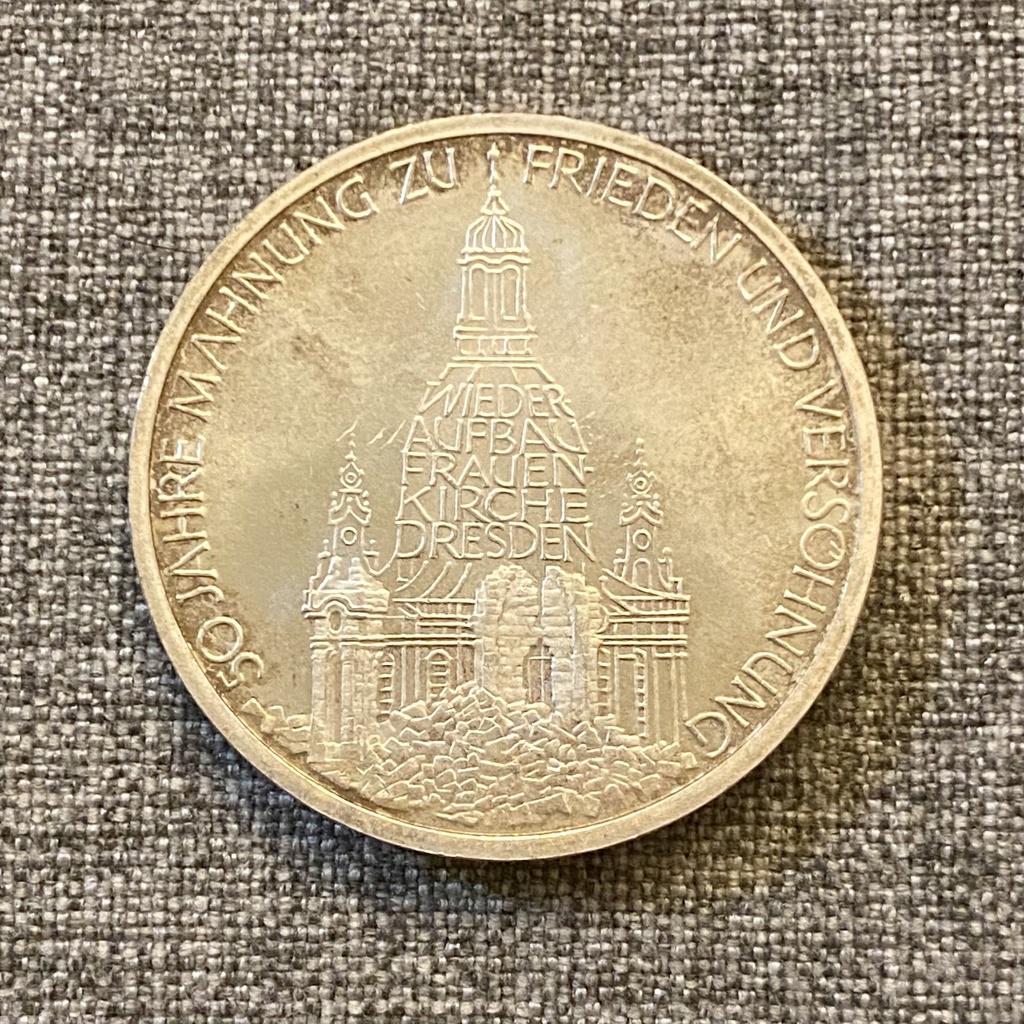 德國10元馬克紀念銀幣 - 1995年