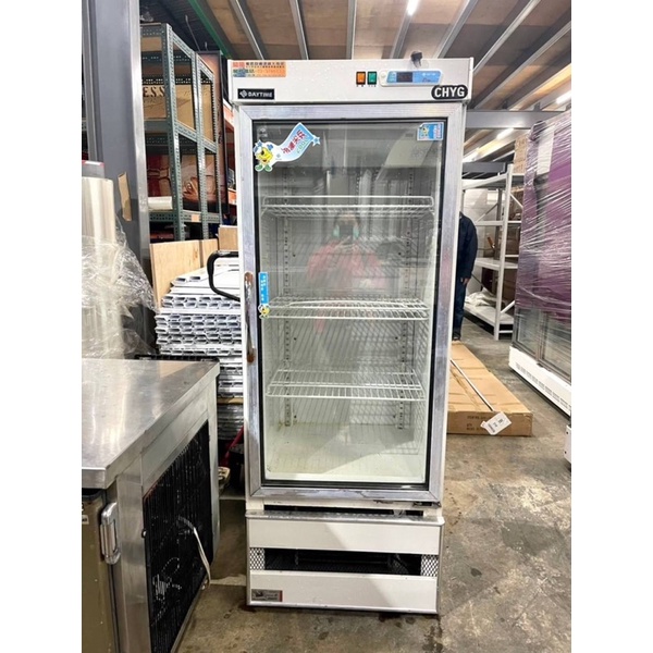 單門透明冷藏展示冰箱110v 400公升 $9000 尺寸:寬65深72高174