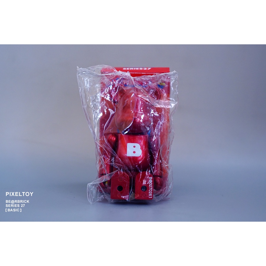 【MEDICOM TOY】BE@RBRICK SERIES 27 BASIC【字母 大B】