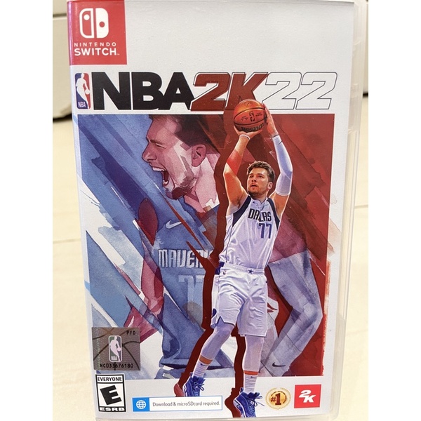 「二手」Switch遊戲片（NBA.2K22)