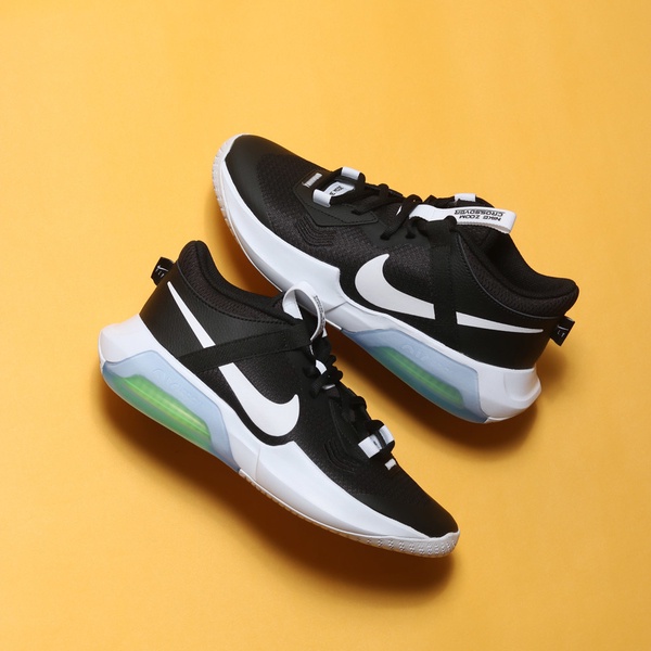 NIKE 籃球鞋 AIR ZOOM CROSSOVER GS 黑白 氣墊 女 DC5216-005