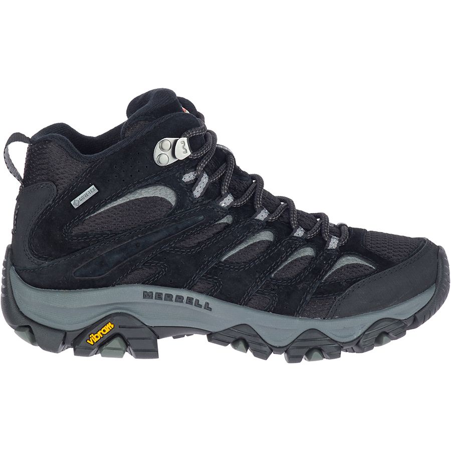 【Merrell】女 MOAB 3 MID GTX® 中筒登山鞋 黑灰色NO.036308(2022新款)